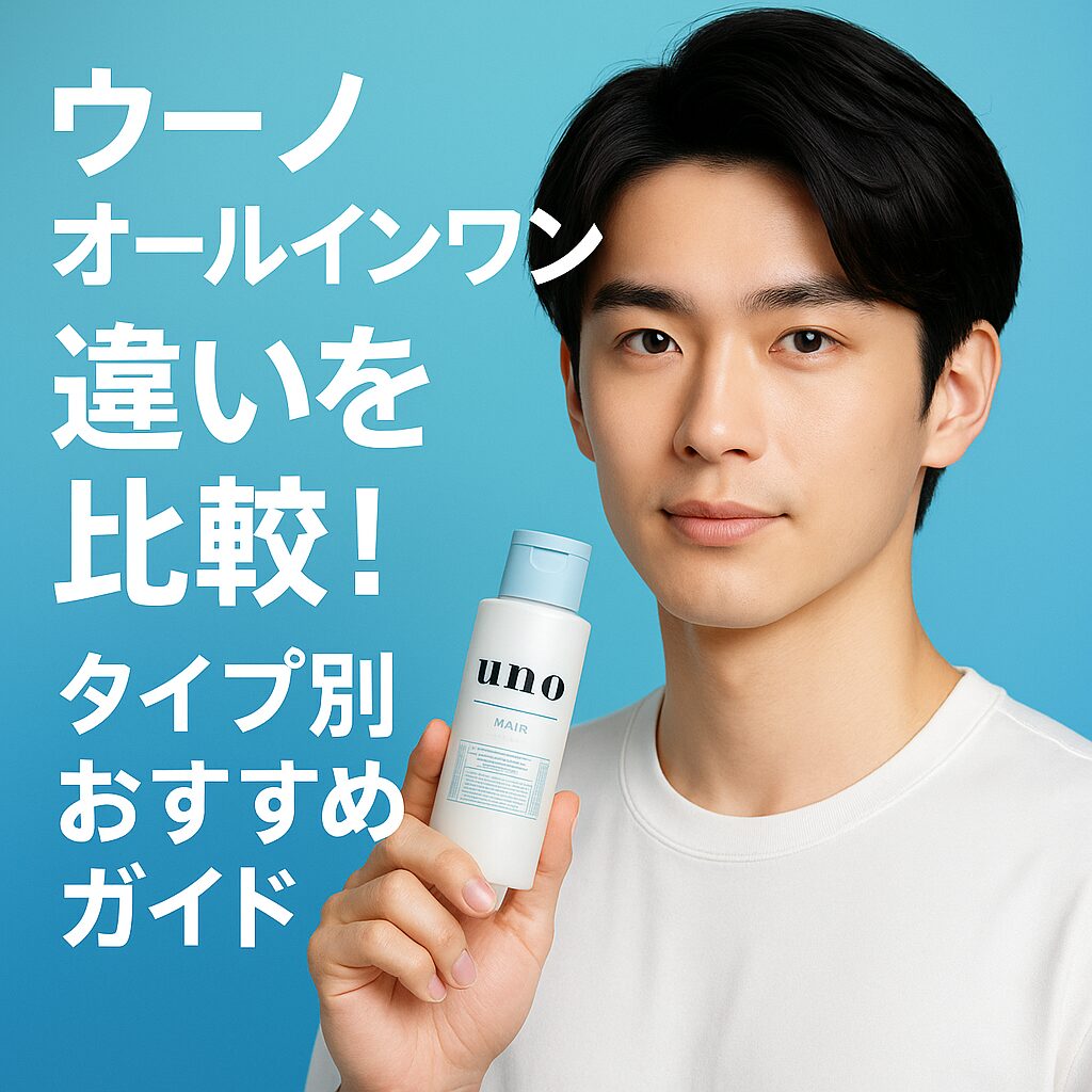 ウーノ オールインワン 違いを比較！タイプ別おすすめガイド